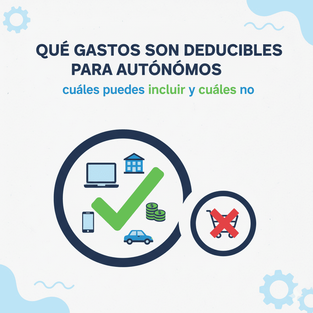 Qué gastos son deducibles para autónomos